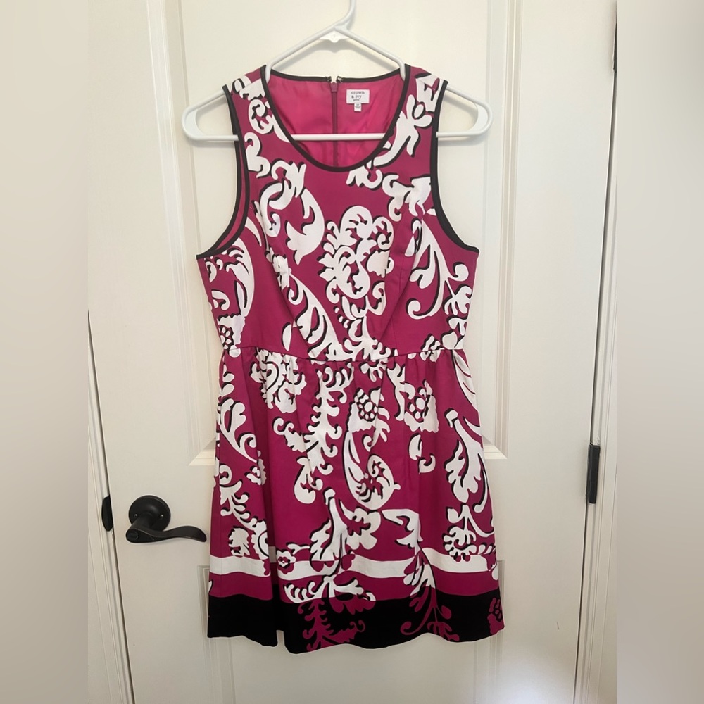 Crown & Ivy pink mini dress - Picture 1 of 3